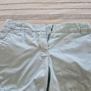 J Crew chino shorts, blue size 2